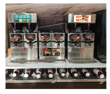 bean to cup machines with clings