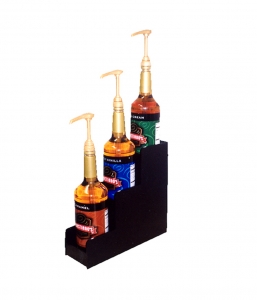 FS3-1211-750L Holds (3) .750 Liter Syrup Bottles